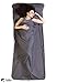 Sleeping Bag Liner - Camping & Travel Sheet - Lightweight Adult Sleep Bed Sack - XL Camp Bag Liners for Hotels, Hostels, Traveling, Backpacking & Hiking - Smooth & Breathable - All-Season Performance