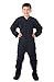 Big Feet Pjs Big Boys Junior Navy Fleece Kids Footed Pajamas Onesie Sleeper