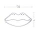 LED Neon Signs Lip Shaped Art Decorative Lights for Home Party Bar Pub Hotel Beach Recreational, Valentine’s Day, Christmas (Lip-Pink)