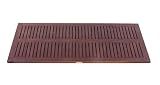 Decoteak 40" X 20" Non Slip Teak Shower Floor Bath Bathroom Mat