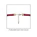BodyJ4You Choker Necklace Set Women Teen Girls Velvet Denim Satin Adjustable Pendant Fashion