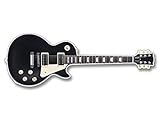 MAGNET Black Gibson LES PAUL Style Guitar Shaped