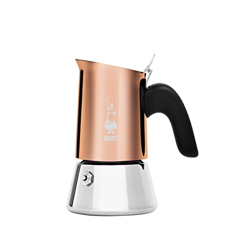 Bialetti (ビアレッティ) ヴィーナス カッパー 2カップ用 ステンレスモデル 直火式 (コーヒーメーカー エスプレッソメーカー マキネッタ)
