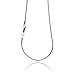 925 Sterling Silver 1MM Snake Chain Italian Crafted Necklace Thin Lightweight Strong - Lobster Claw Clasp