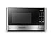 BLACK+DECKER EM925AB9 Digital Microwave Oven with Turntable Push-Button Door,Child Safety Lock,900W,0.9 cu.ft,Stainless Steel,