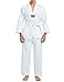 TopTie V-Neck Taekwondo Uniform for Kids Adults, TKD Dobok Uniform Martial Arts Uniform with Belt