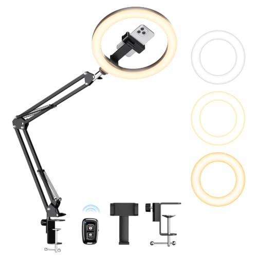 LUXSURE Overhead Ring Light Tripod