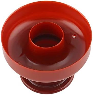 1 PC Plastic Food-Grade Doughnut Donut Mold Bread Desserts Bakery Mould Home DIY Donut Cutter Maker Mould Tools - Red