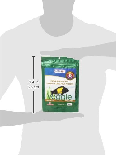 Northfin Food Veggie Formula 3mm Pellet 250 Gram Package