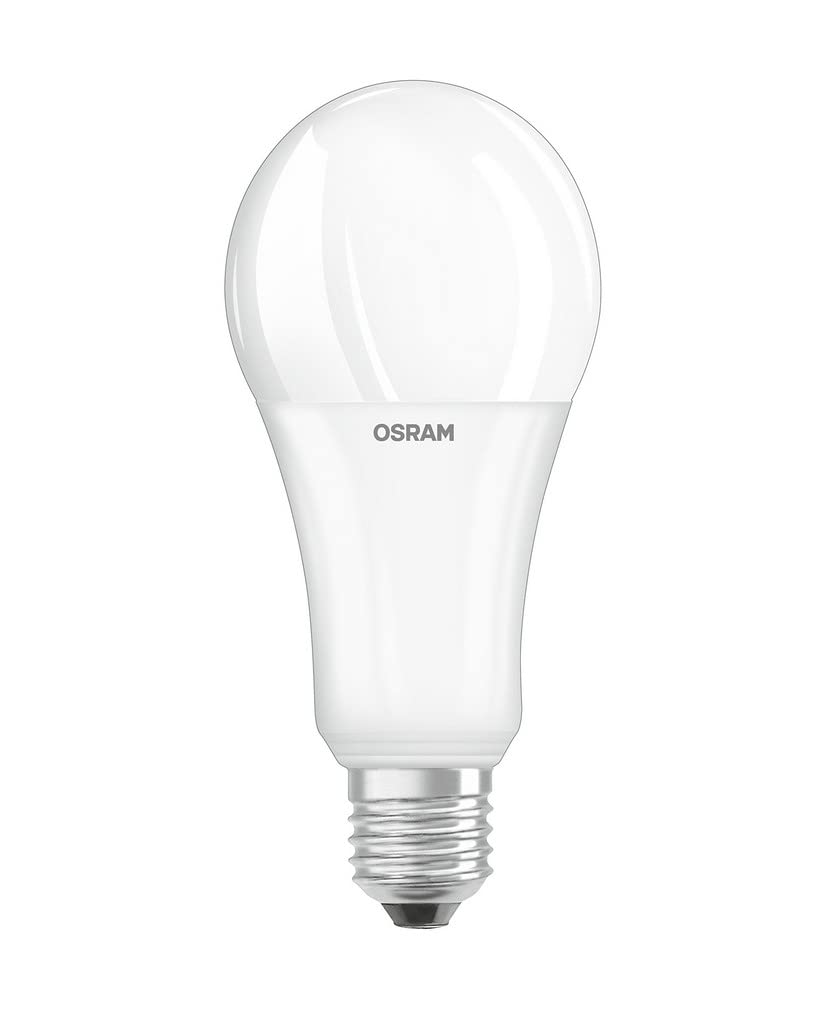 OSRAM LED Superstar Classic A/LED lamp, Classic Bulb Shape, with Screw Base: E27, Dimmable, 21 W, 220…240 V, 150 W Replacement, Frosted, Warm White, 2700 K, 1pack