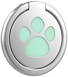 Universal Phone Ring Bracket holder, COOL99 Funny Cat Paw Finger Ring Mobile Phone Support 360 Degree Ring Holder For Phone (A, Blue)
