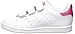 adidas Originals Kids Stan Smith Sneaker, White/White/Bold Pink, 6 US Unisex Toddler