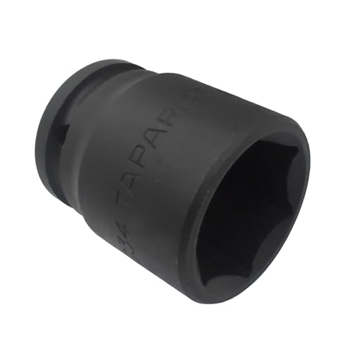 TAPARIA Impact Socket IMC 34, 3/4"(19mm) Square drive size, Chrome-Molybdenum Steel for durability and long life, 6 Point or HEX Impact Socket for Automobile, Industrial, Construction, Professional 2