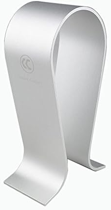 Aluminium Headphone Stand Headset Holder Hanger YUMU Copper Colour Earphone Stand Gaming Headphone Display CY1021（Silver）