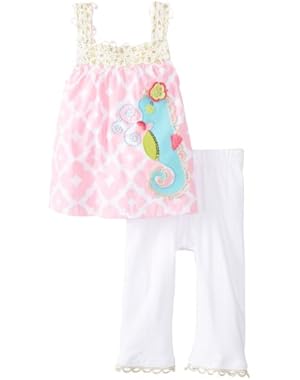 Little Girls' Seahorse Tunic and Legging