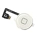 MMOBIEL Homebutton for iPhone 4 (White) Home Button with Flex Cable and Key Cap Assembly incl. 2 x screwdriver for easy installation
