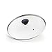 Cook N Home - 2572 Cook N Home Tempered Glass Lid, 11-inch/28cm, Clear