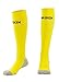 MDSOX Graduated Compression Socks for Men & Women 20-30 mmHg (Yellow, L) Best Stockings for Nurses, Travel, Running, Maternity Pregnancy, Varicose Veins, Medical, Blood Circulation, Leg Recovery
