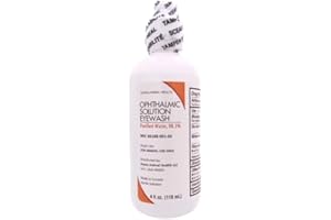 Aspen Animal Health Ophthalmic Solution Eyewash for Pets - 98.3% Purified Water - Great for Cleaning Your Pets Eyes Without Causing Pain or discomfort - Sterile Eye wash for Pets