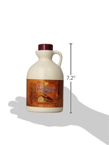 Anderson's Dark Amber Maple Syrup, Grade A, 32 Ounce (Frustration-Free Packaging) - Thumbnail 5