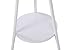 Coat Rack Hat Stand Free Standing Display Hall Tree Metal Hat Hanger Garment Storage Holder with 9 Hooks for Clothes Hats and Scarves in Black,17.72