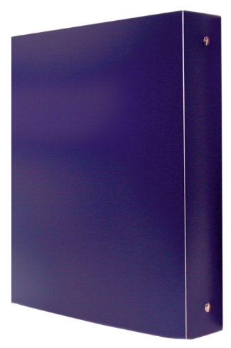 Aurora gb polypro binder, 1 inch round ring, 8 1/2 x 11…