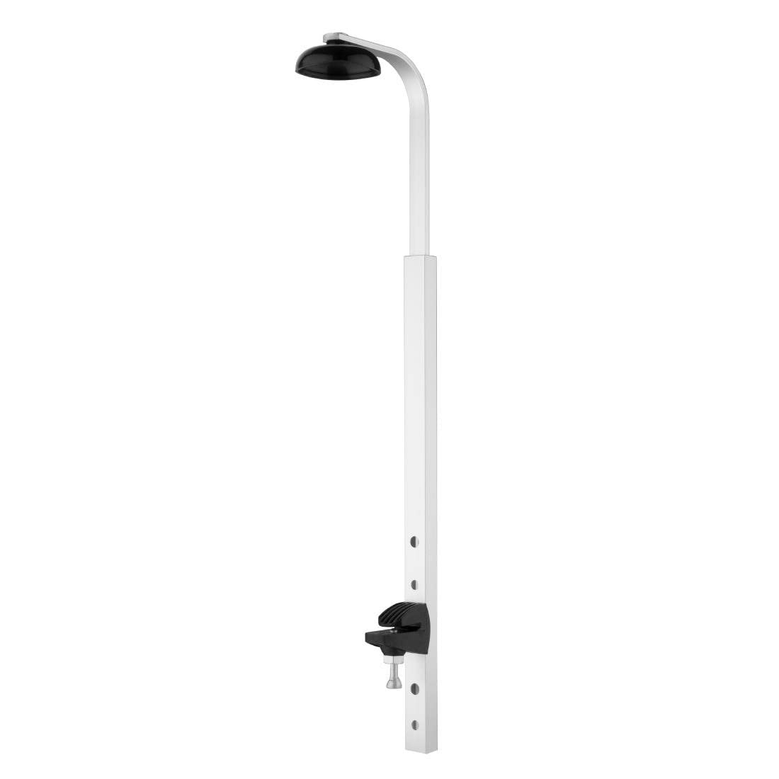 Olympia W623 Single Bottle Wall Bracket 1.5 Litre Holder Mount, 390(h) x 105(d)mm