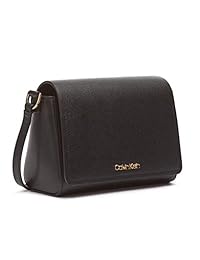 Calvin Klein Clara Stucco - Bolso bandolera de piel