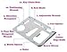 ProTool 11-Tools-in-1 Stainless Steel Credit Card-Sized Survival Tool Silver