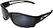 Edge Eyewear TSK21-G15-7 Kazbek Polarized Safety Glasses, Black with G-15 Silver Mirror Lens primary