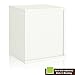 Way Basics Cube Plus Cubby Organizer (Tool-Free Assembly and Uniquely Crafted from Sustainable Non Toxic zBoard Paperboard), White