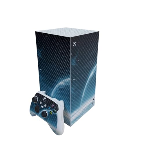 Carbon Fiber Gaming Skin Compatible With Microsoft Xbox Series X Digital Editio…