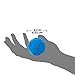 Nerf Dog 2.5in Soccer Squeak Ball: Blue, Dog Toy