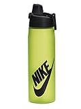Nike Core Hydroflow Futura Water Bottle 24oz (Volt/Black