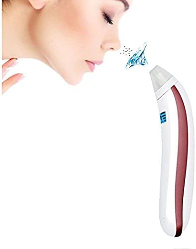 Blackhead Remover Blackhead Vacuum Suction Remover Electric Facial Pore Cleanser with Microcrystalline Head Electric Skin Cleaner Blackhead Extraction Tool