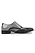 Liberty Handmade Leather Mens Classic Wing Tip 3 Button Monkstrap Dress Shoe