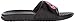 Nike Women's Benassi Just Do It Sandal, Black/Vivid Pink-Black, 6 Regular US