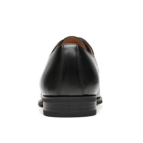 image for La Milano Mens Cap Toe Oxford Leather Lace Up Classic Comfortable Mode