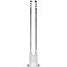 Jianuo 18mm by 14mm Stem Clear Scientic Glass Tube Adapter (5 inch)