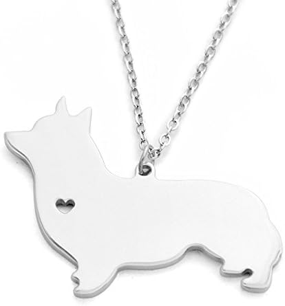 Welsh Corgi Necklace Welsh Corgi Pendant I Love Heart Welsh Corgi Necklace Animal Necklace Dog Necklace