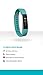 Fitbit Alta Fitness Tracker, Silver/Teal, Small (5.5 - 6.7 Inch) (US Version)
