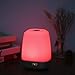 Wake Up Night Light，Touch Control Alarm Clock with Light,Sunrise Simulation and 5 Natural Sounds, USB Rechargeable RGB Wake Up Light with 3 Brightness Levels for Bedroom Reading
