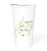 I am not bossy, I am the Boss Ceramic Coffee Travel Mug for Women 12 oz. With Sealed BPA Free Lid - Dishwasher Safe - Sarcastic Boss Babe Saying - Novelty Boss Lady Coffee Mug