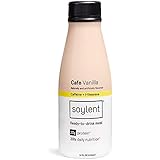Soylent Meal Replacement Drink, Cafe Vanilla, 14 oz Bottles, 12 Pack (Packaging May Vary)
