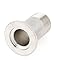 Uxcell a15032600ux0165 Stainless Steel 304 Kf-25 Flange to 3/4BSP Male thread Adapter Fitting, Metal