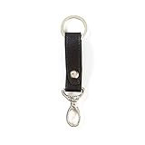 Leatherology Black Onyx Valet Keychain