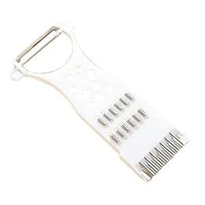 Lorsoul Vegetal multifunción Rallador Fruta máquina de Cortar, Zanahoria peladores de Papas melón, Herramientas de…