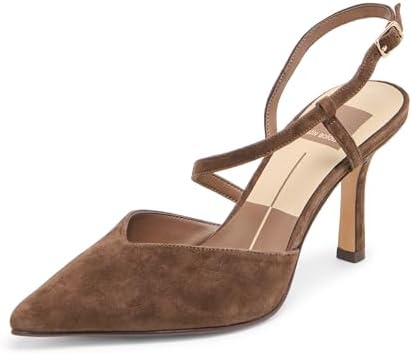 Amazon.com | Dolce Vita DV Women's ELLEGANZA Pump, Brown, 6 | Pumps