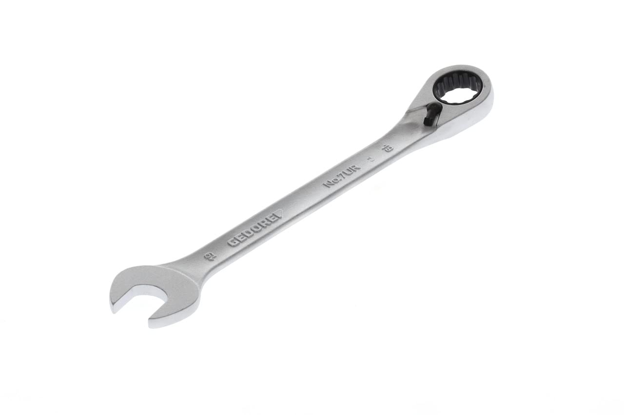 Gedore 2297361 7UR 19mm Reversible Ratchet Spanner