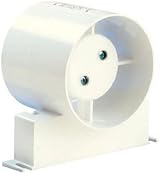 Manrose ID100T Inline Fan 100mm Electric Timer Bracket Bathroom Extractor view 3